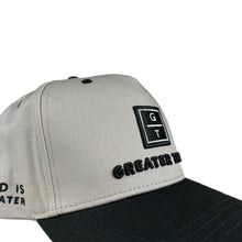 Load image into Gallery viewer, GREATER THAN Snapback - Grey/Black