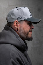 Load image into Gallery viewer, GREATER THAN Snapback - Grey/Black