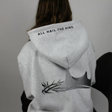 Load image into Gallery viewer, KING JESUS Oversized hoodie - Heather grey