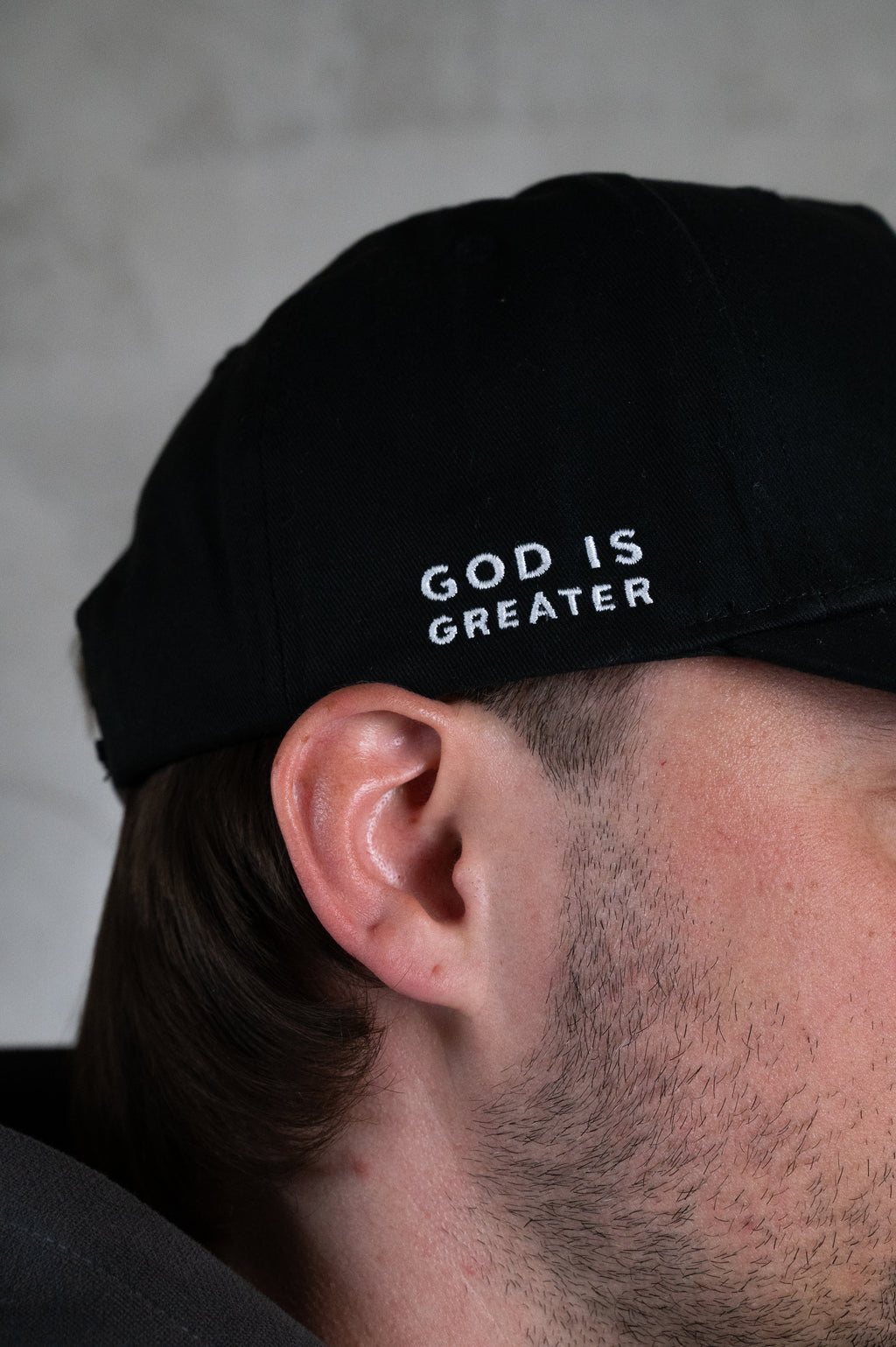 GREATER THAN Hat  - Black