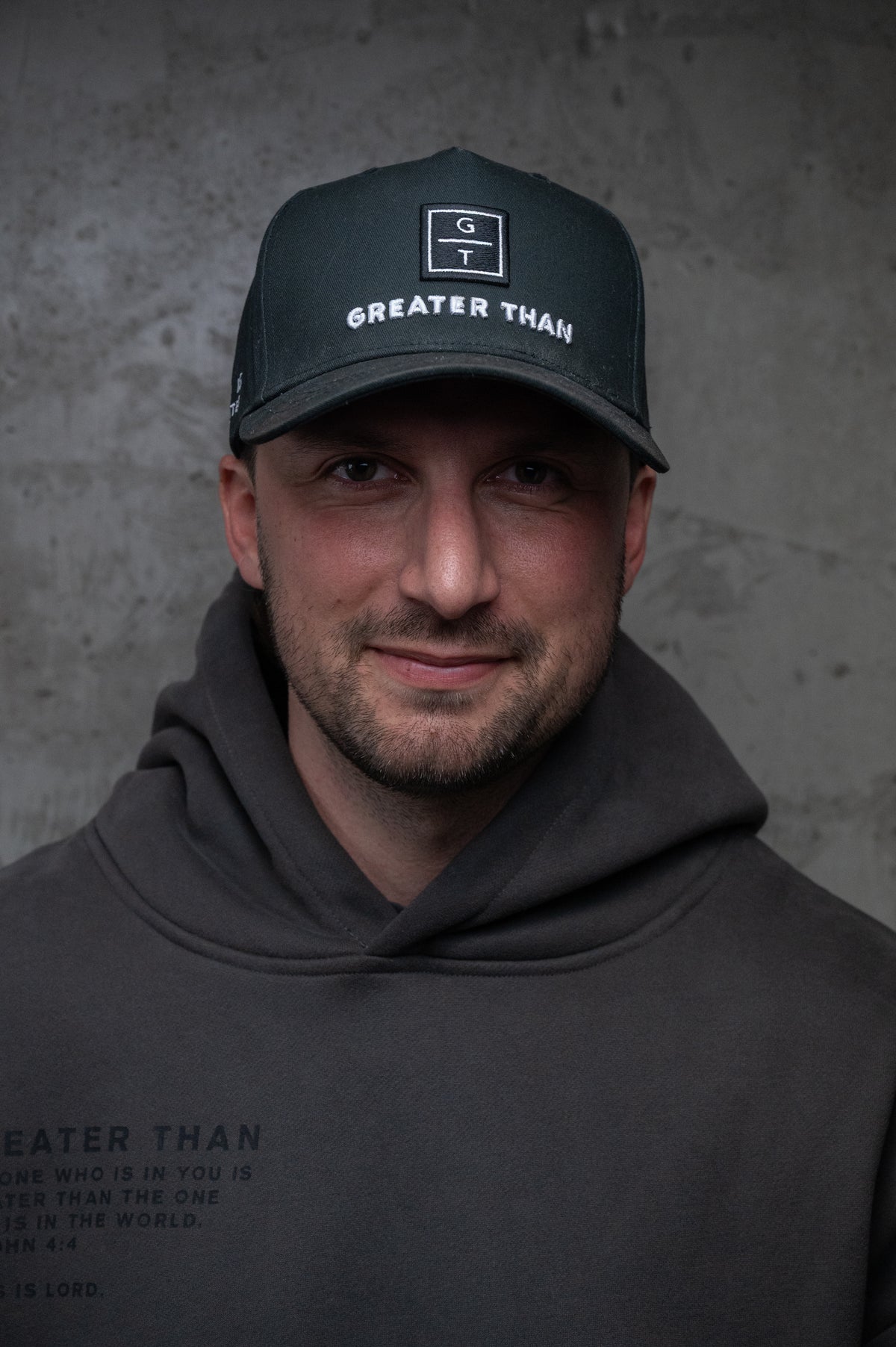 GREATER THAN Hat  - Black