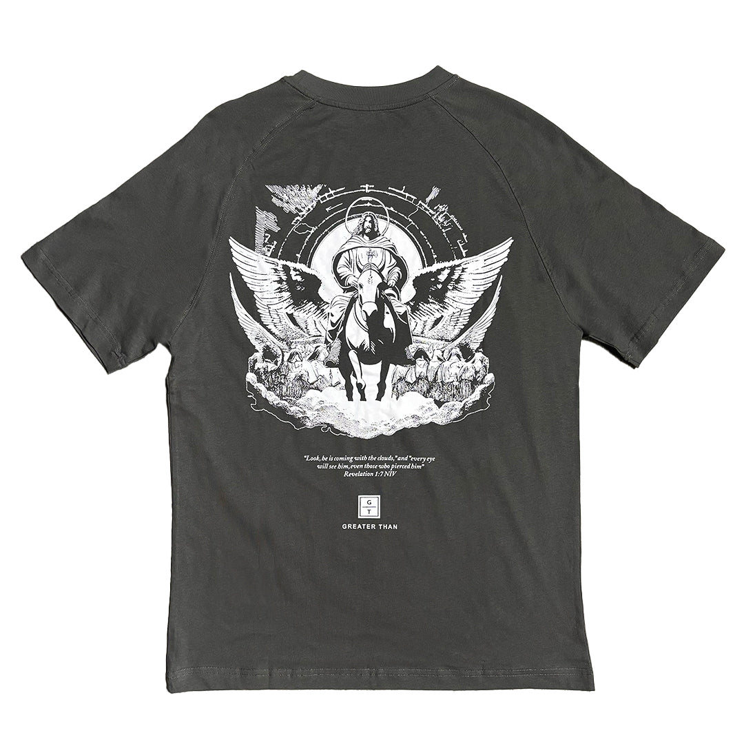 He’s Coming - Dark Grey