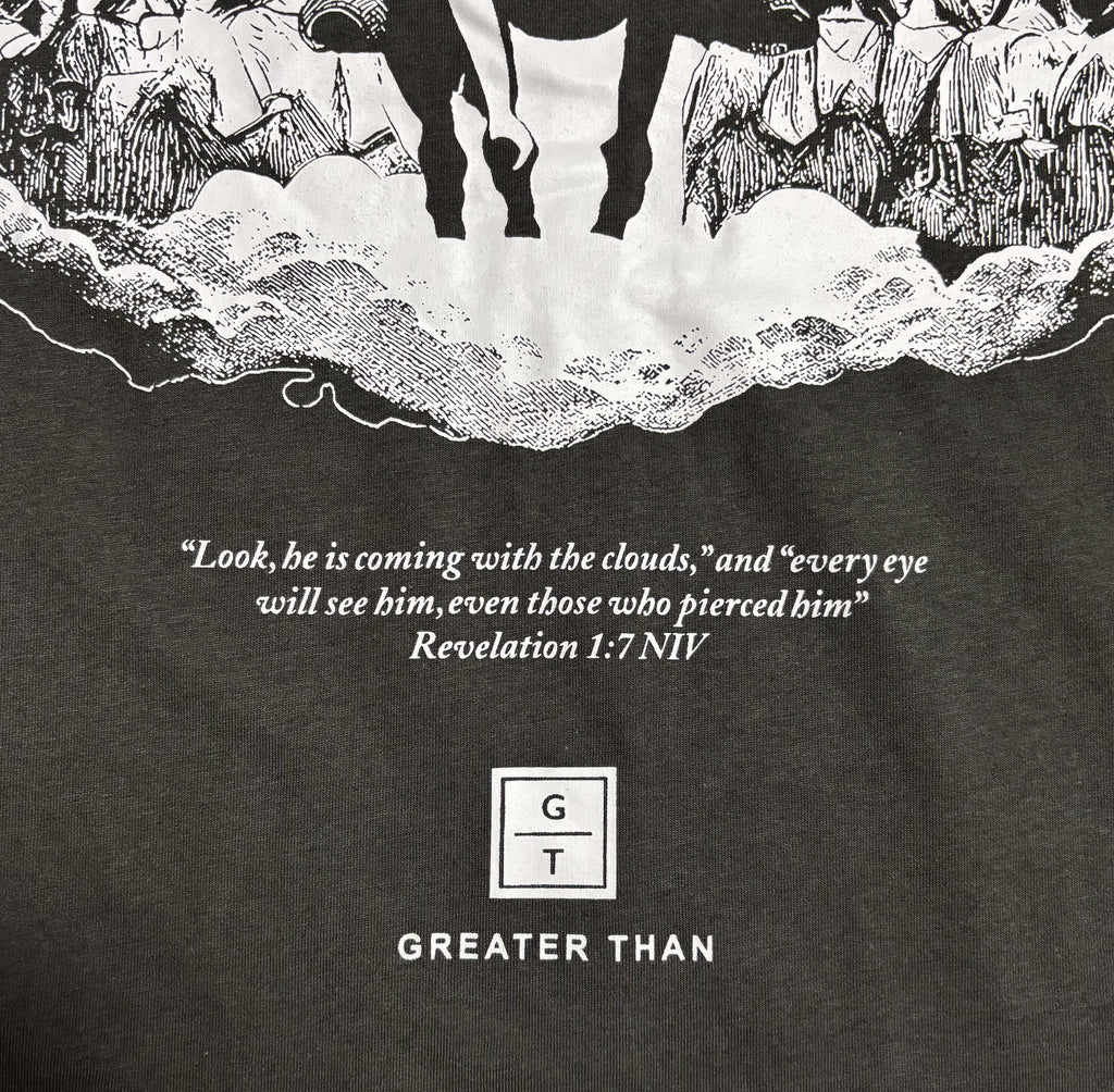 He’s Coming - Dark Grey