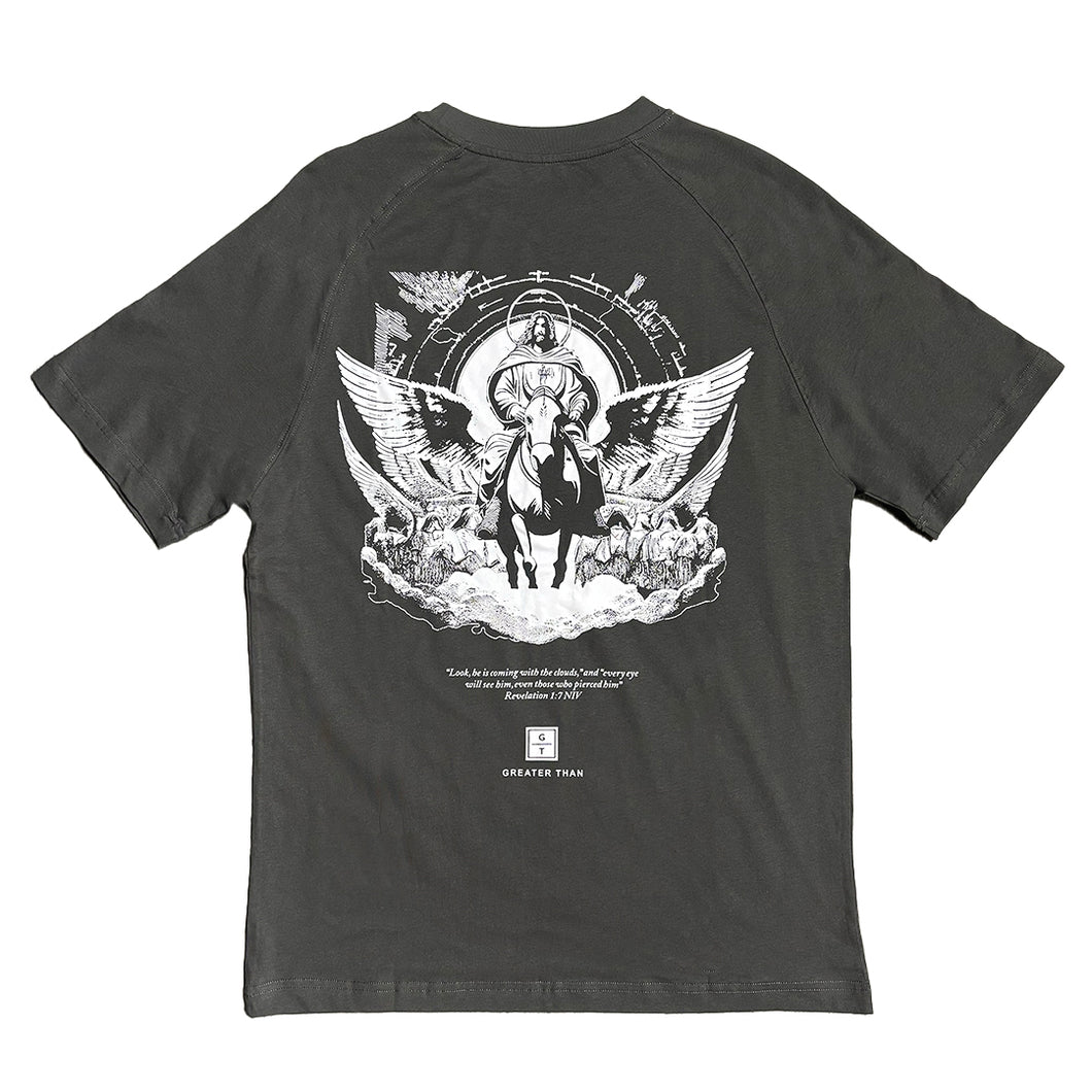 He’s Coming - Dark Grey