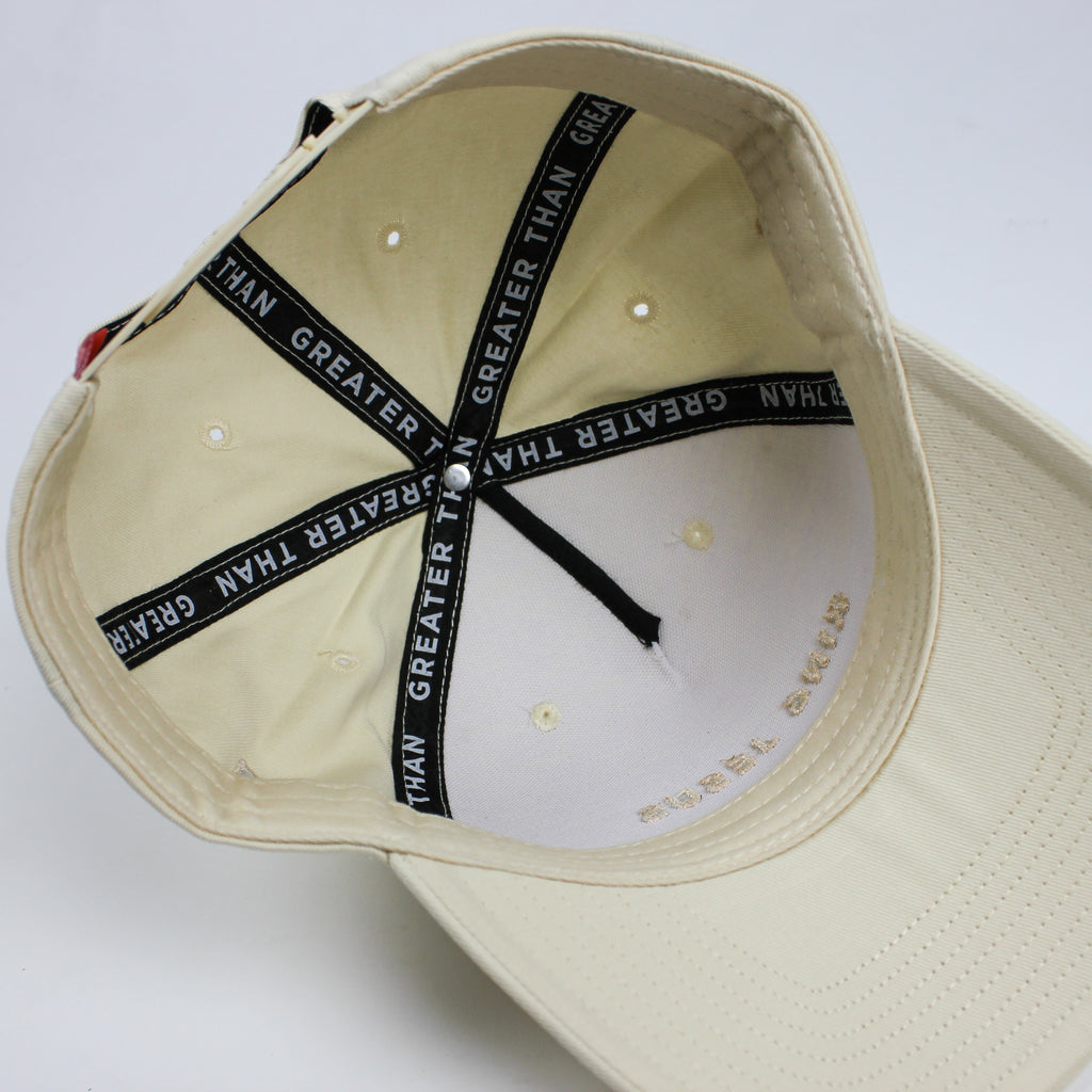 KING JESUS Snapback - Cream