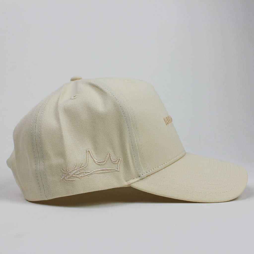 KING JESUS Snapback - Cream