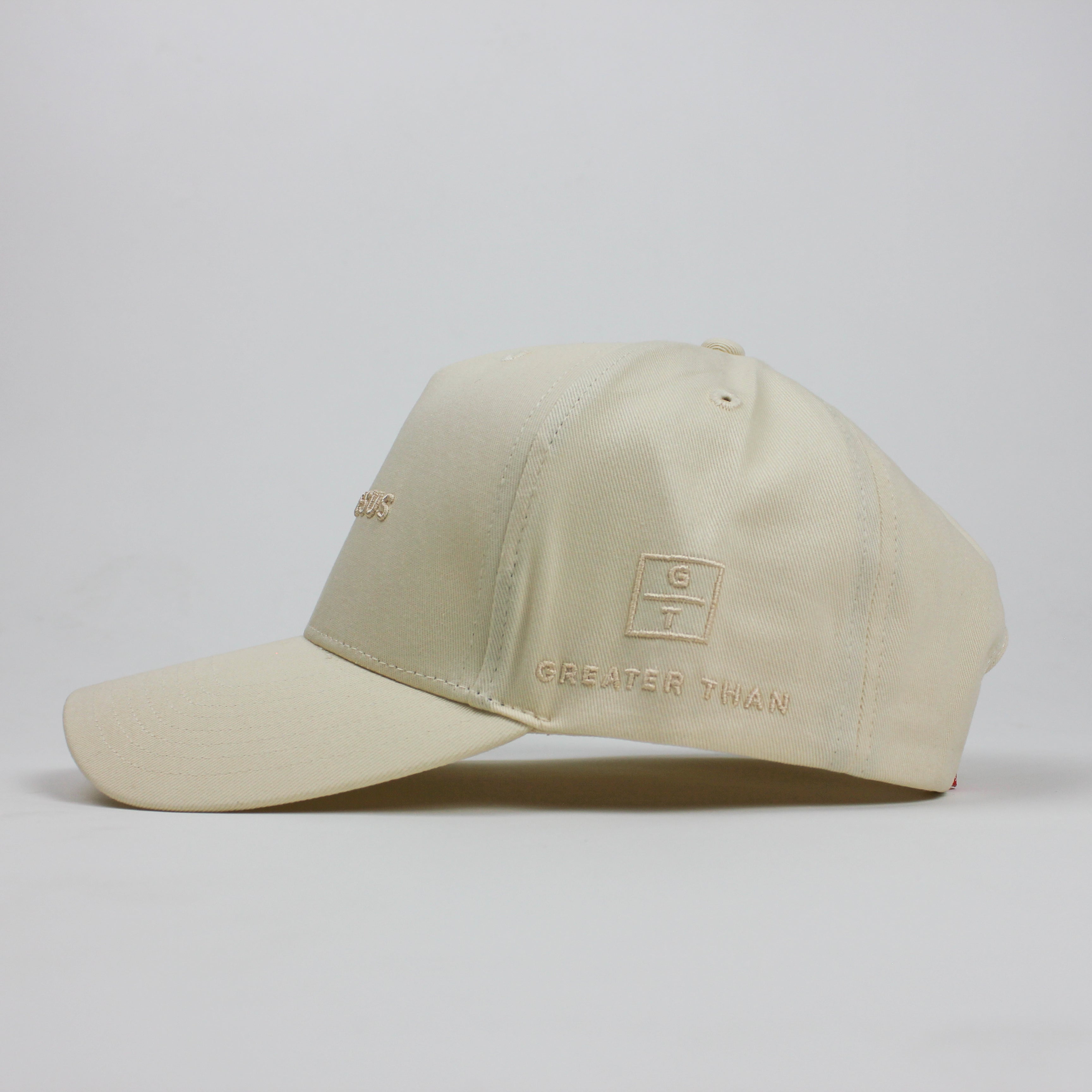 KING JESUS Snapback - Cream
