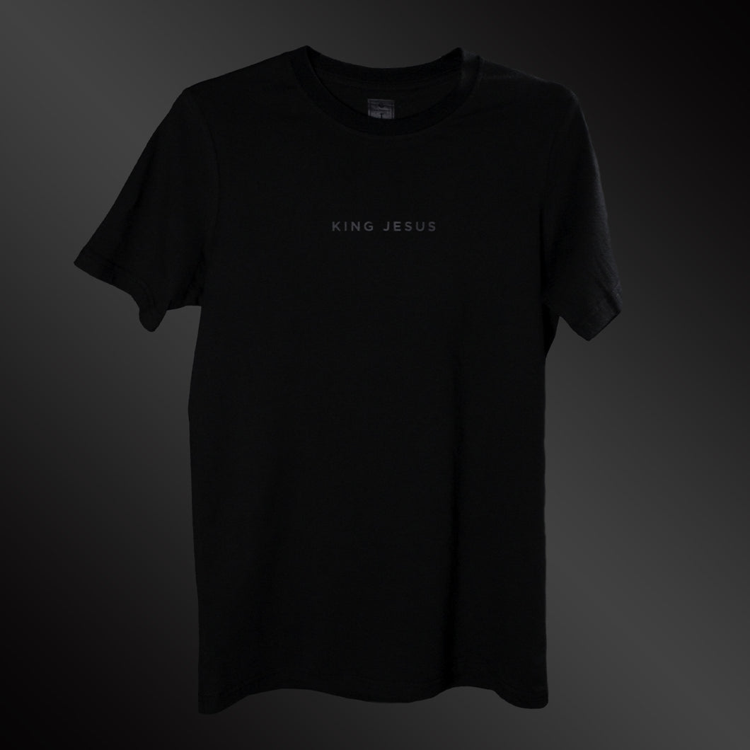 King Jesus T-shirt - Blackout