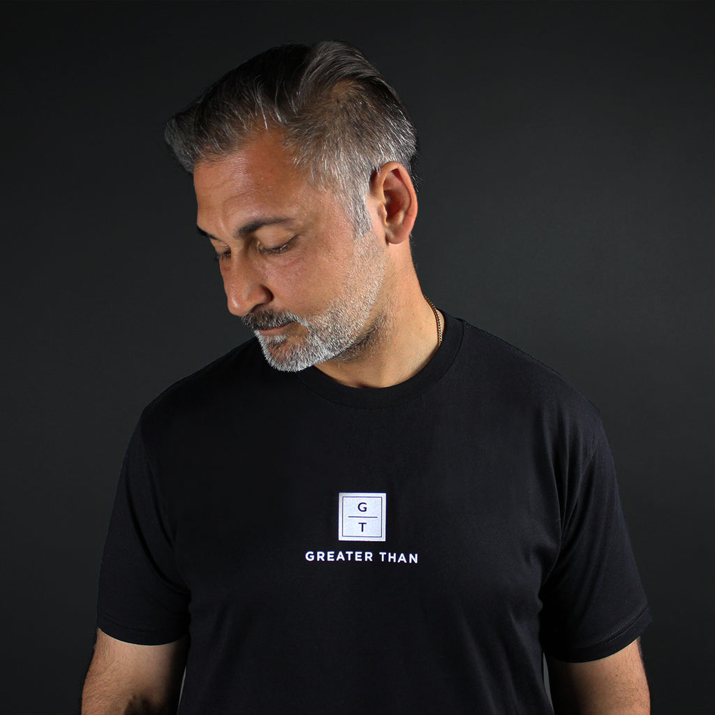 GREATER THAN T-Shirt - Black