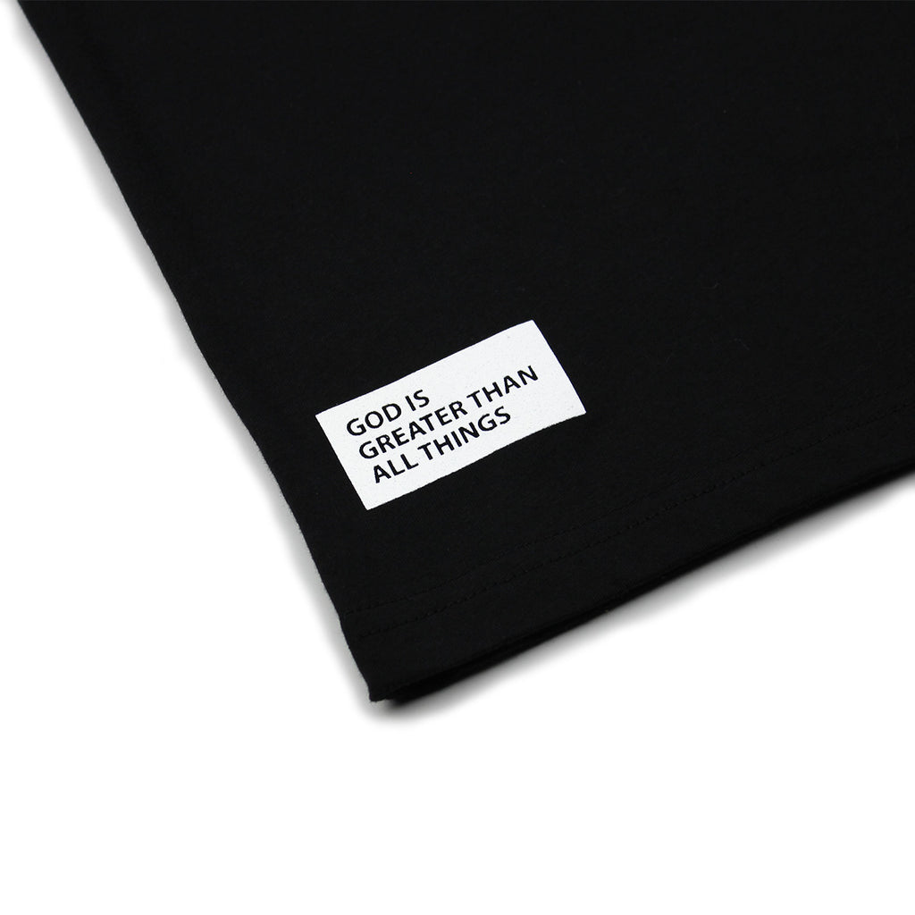 GREATER THAN T-Shirt - Black