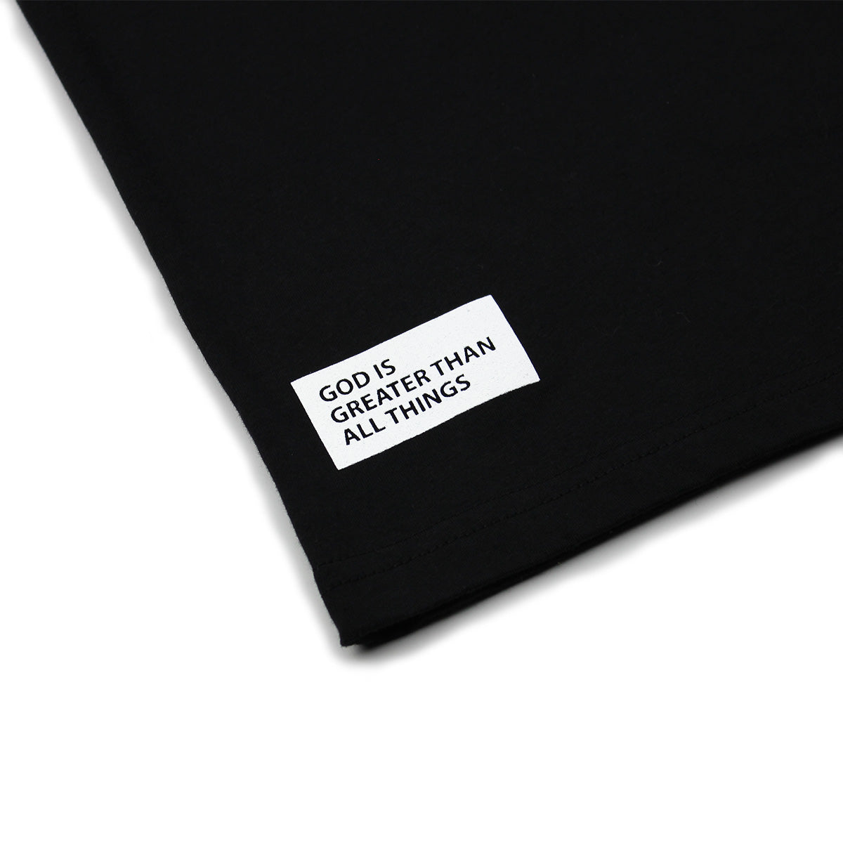 GREATER THAN T-Shirt - Black