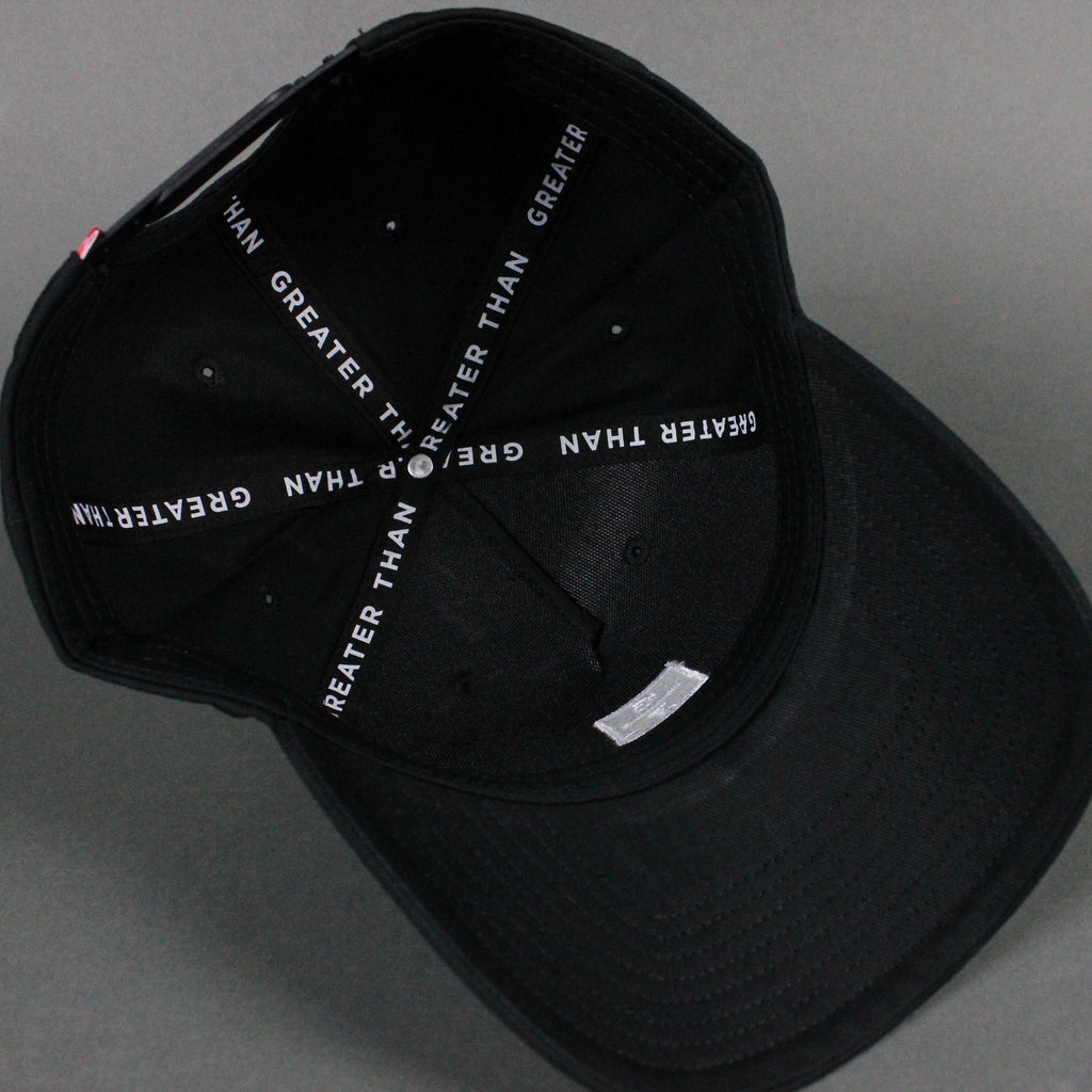 GREATER THAN Hat  - Black