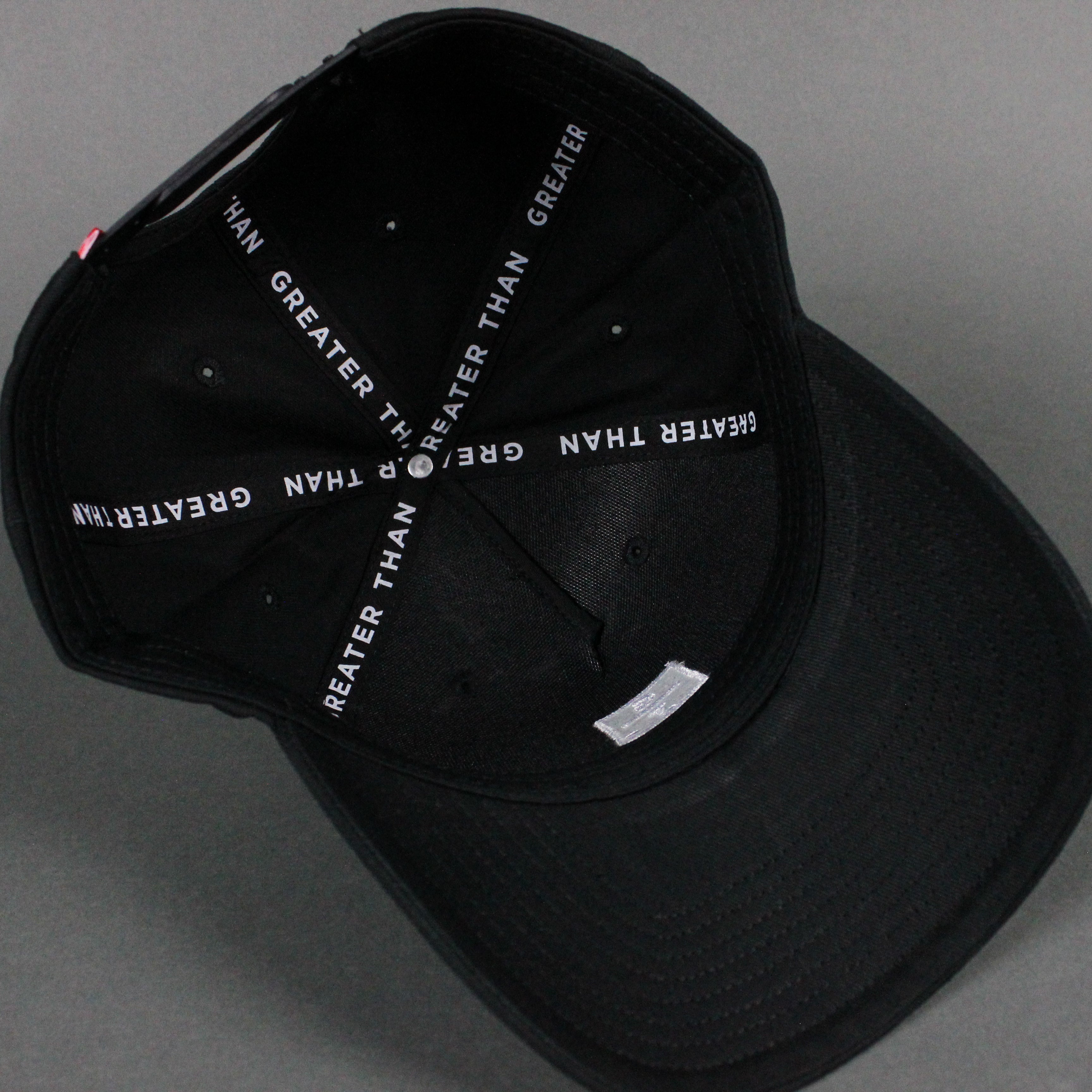 GREATER THAN Hat  - Black
