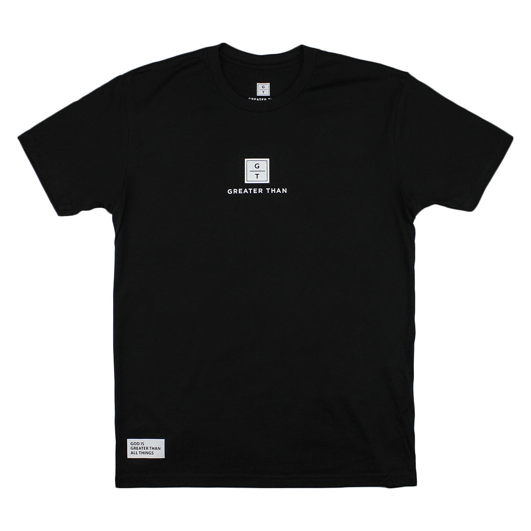 GREATER THAN T-Shirt - Black