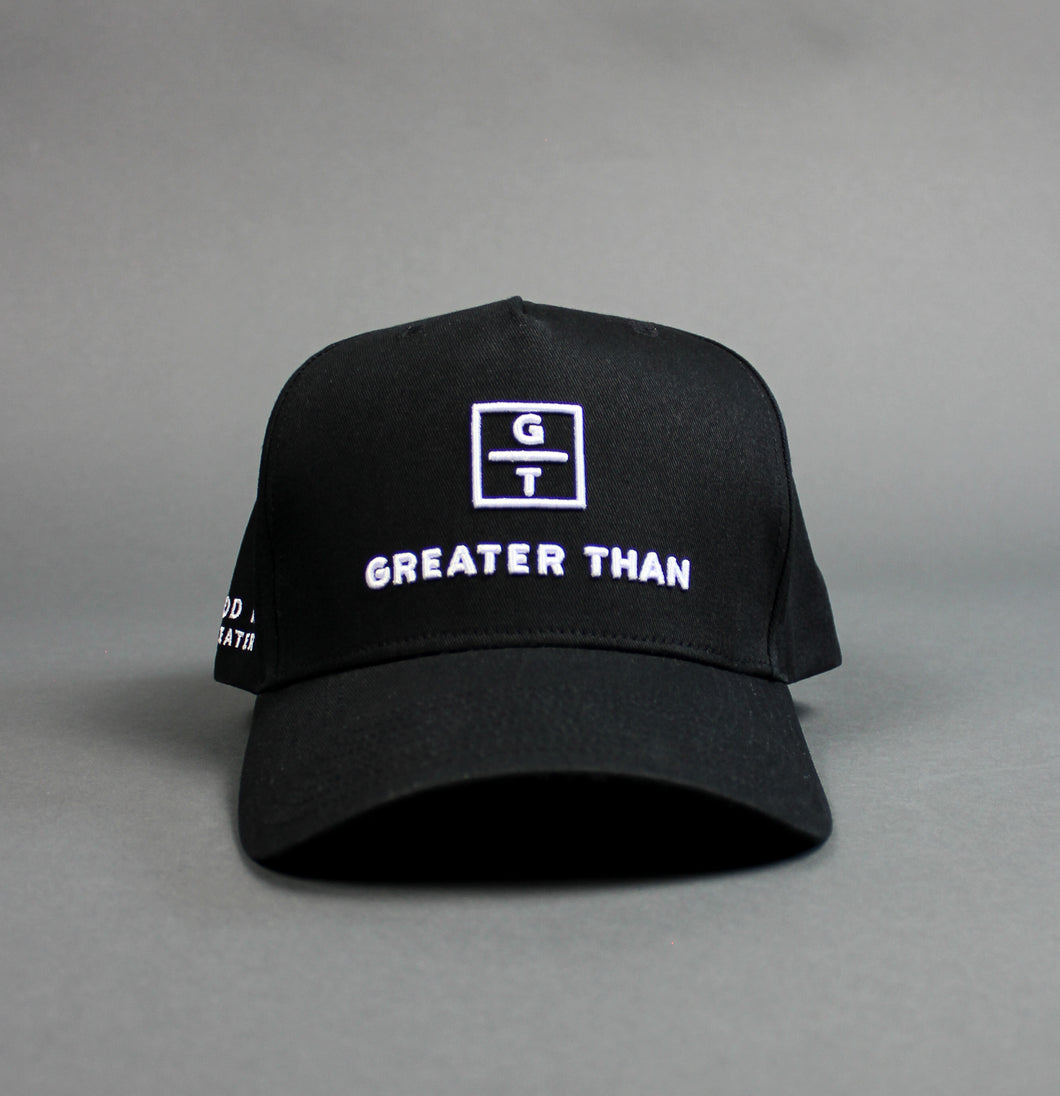 GREATER THAN Hat  - Black