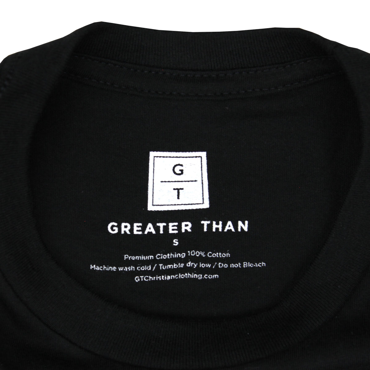 GREATER THAN T-Shirt - Black